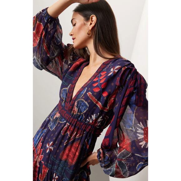 FARM Rio Tropical Shine Dress Size S - Picture 2 of 10